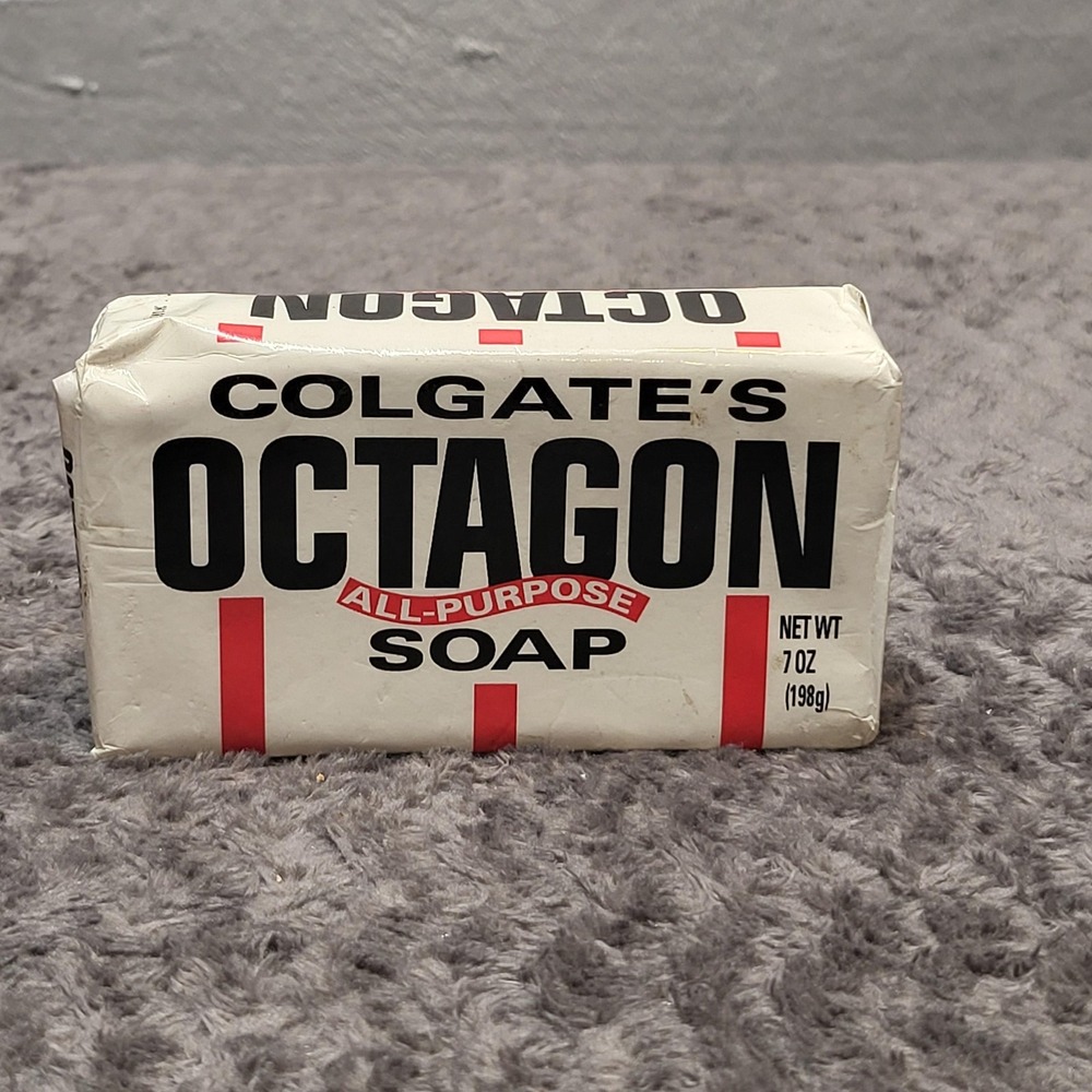 Colgate-Palmolive OCTAGON All-Purpose Soap Bar 7 Oz White Heavy Duty Cleaning